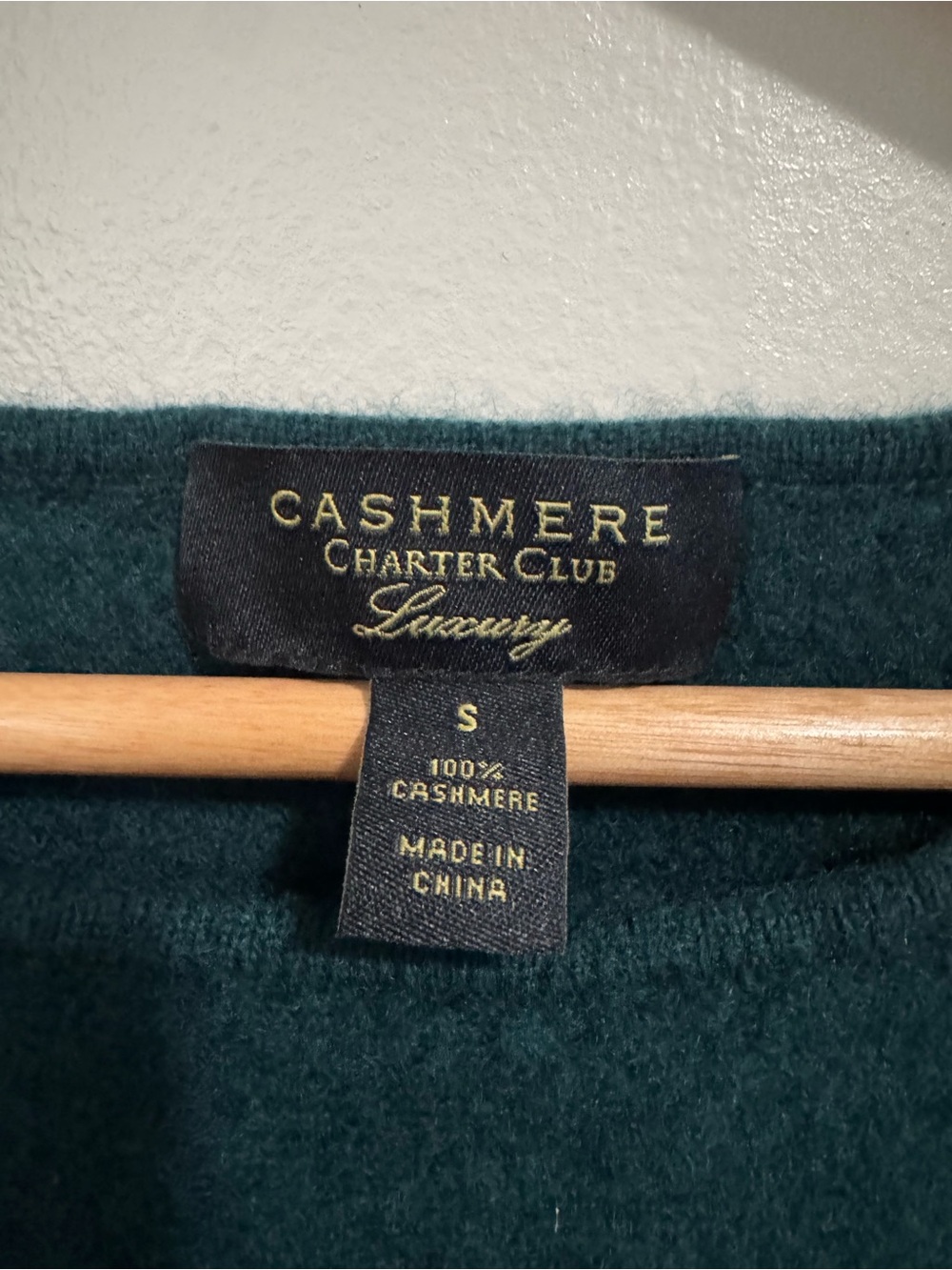 Charter Club Luxury 100% Cashmere
Sweater Womens S Teal Green Pullover - Picture 3 of 11